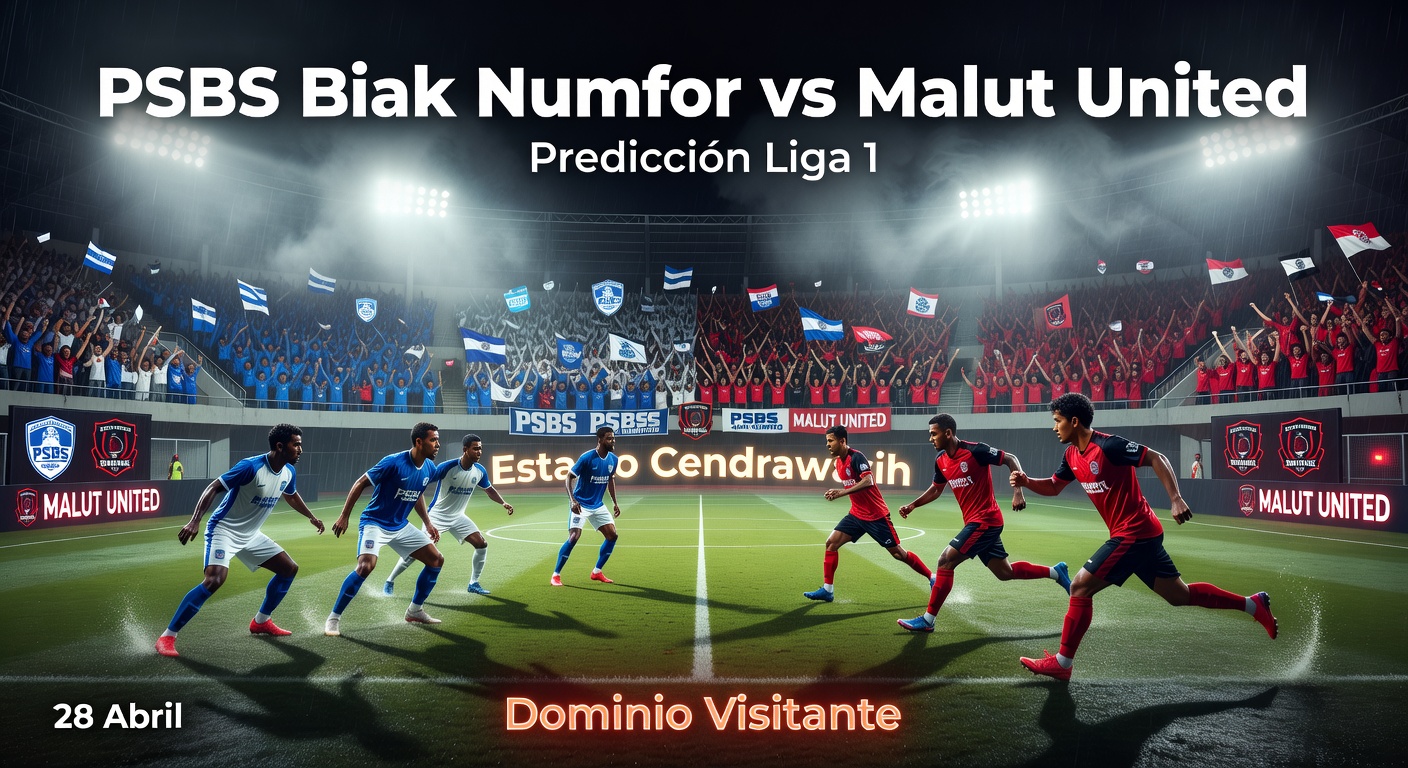 PSBS Biak Numfor vs Malut United Pronóstico / Prediction