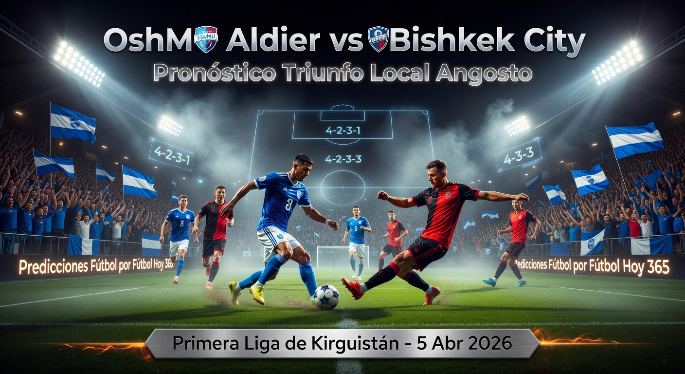 OshMU Aldier vs Bishkek City Pronóstico / Prediction