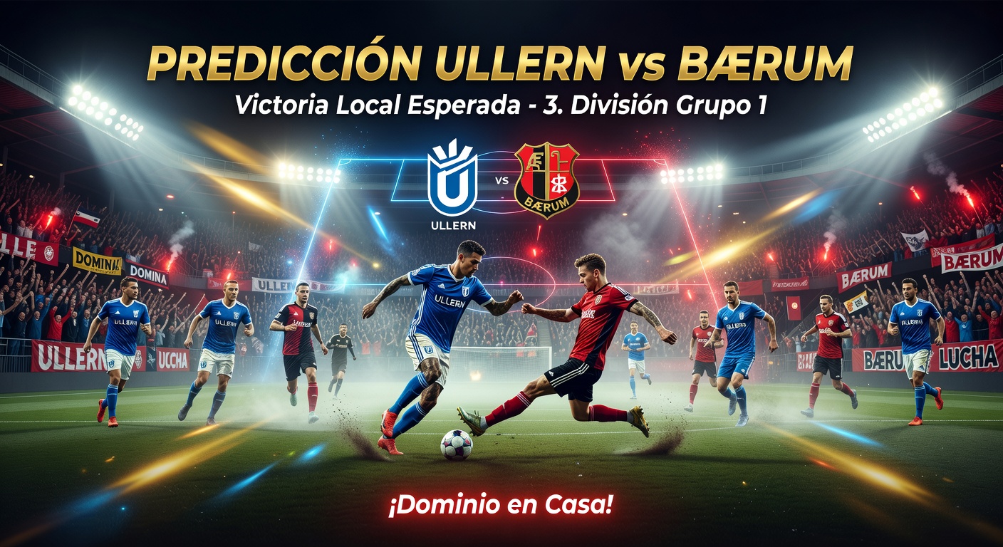 Ullern vs Bærum Pronóstico / Prediction