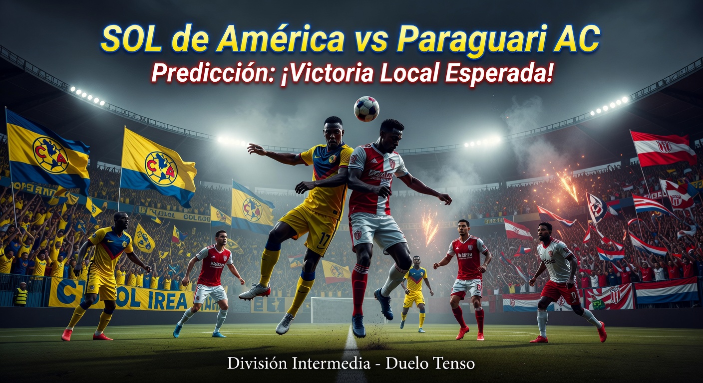 SOL DE America vs Paraguari AC Pronóstico / Prediction