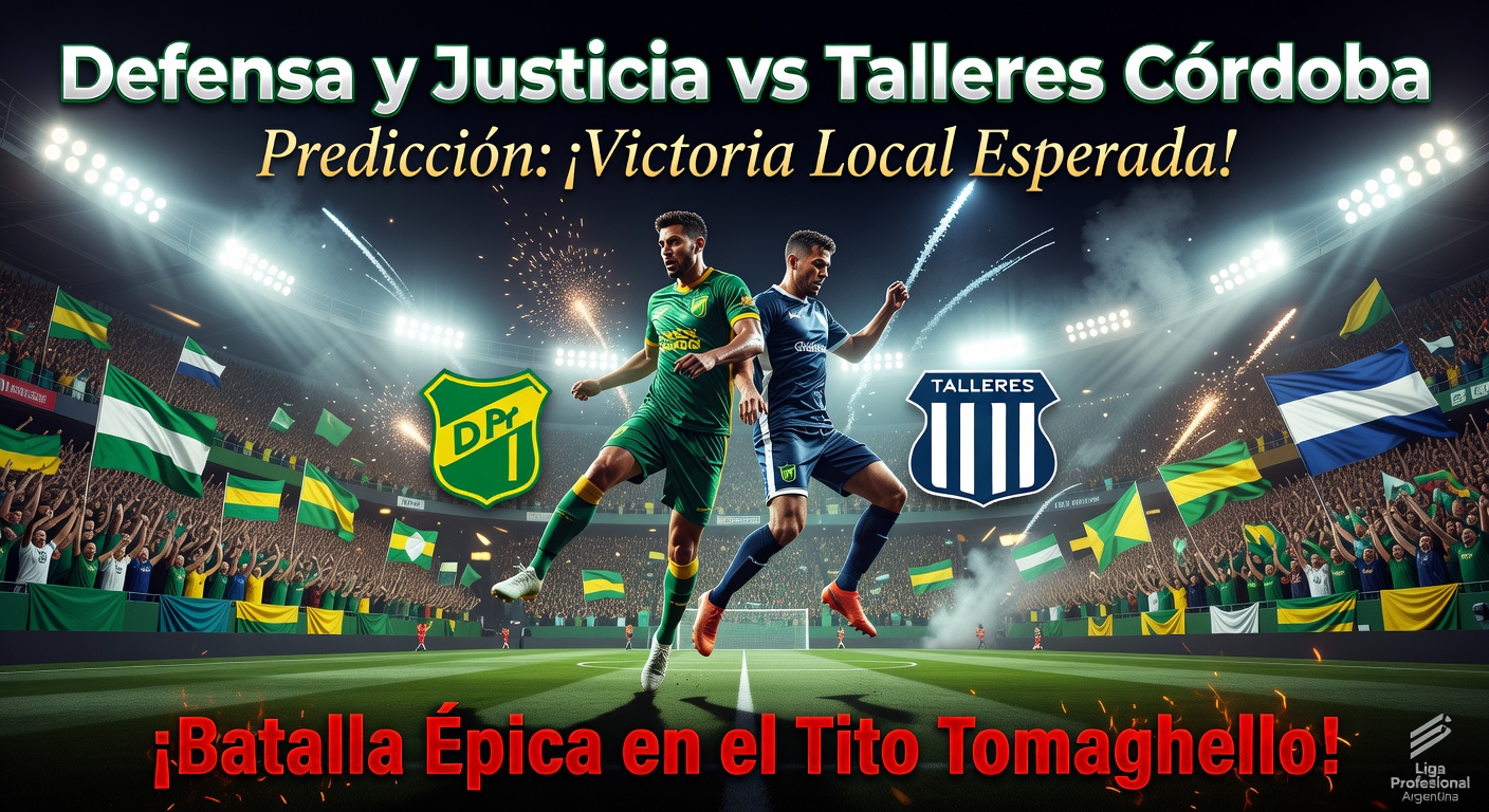 Defensa Y Justicia vs Talleres Cordoba Pronóstico / Prediction