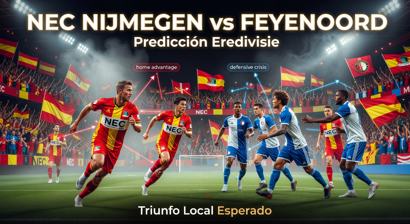 NEC Nijmegen vs Feyenoord Pronóstico / Prediction