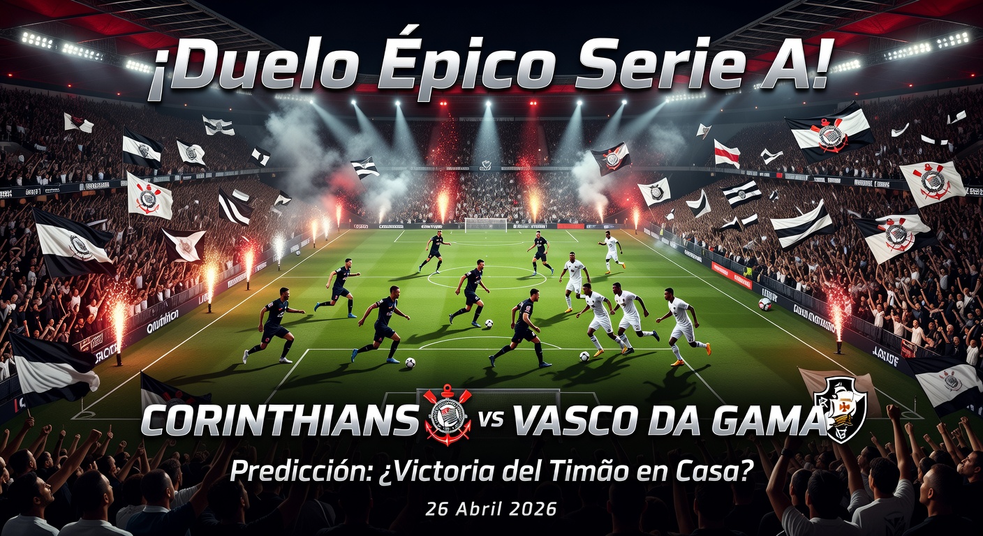 Corinthians vs Vasco DA Gama Pronóstico / Prediction