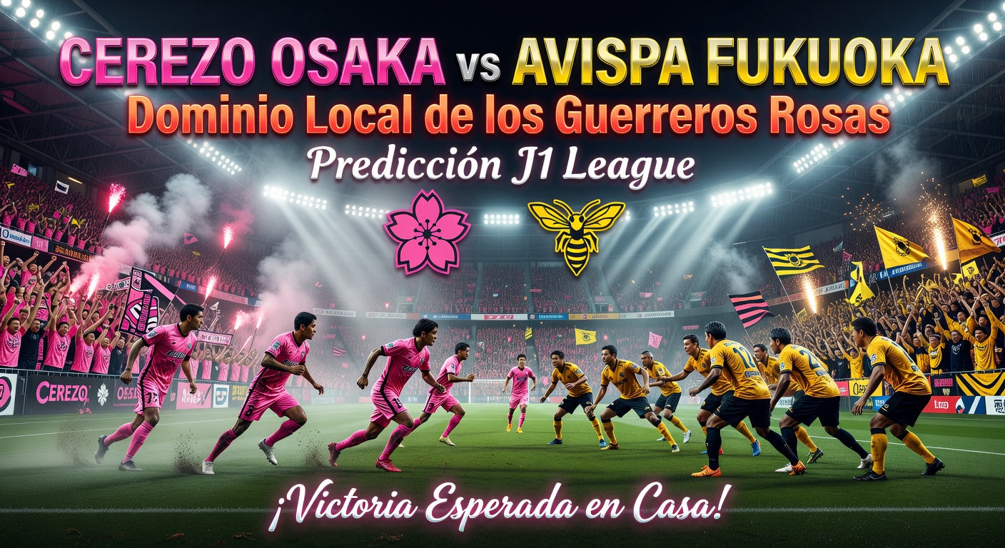 Cerezo Osaka vs Avispa Fukuoka Pronóstico / Prediction