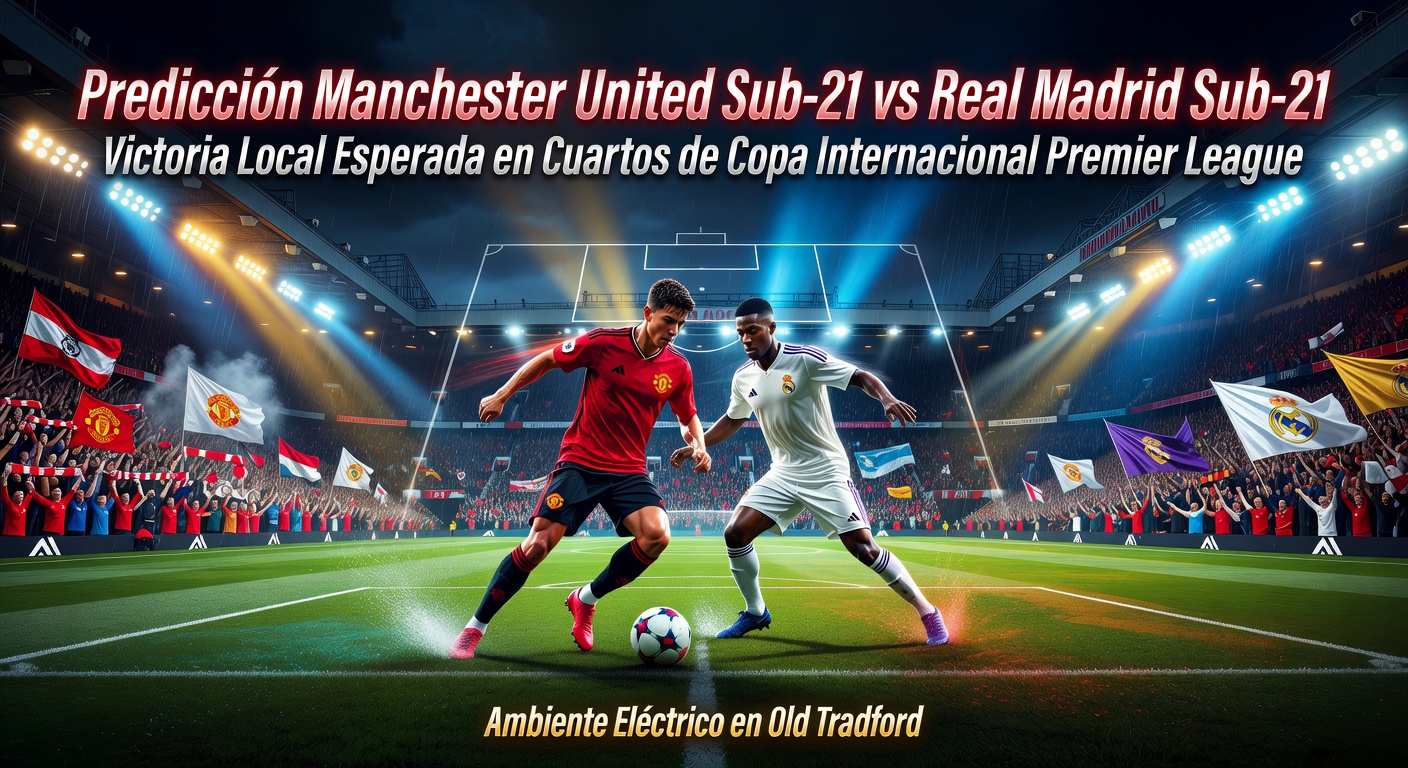 Manchester United U21 vs Real Madrid U21 Pronóstico / Prediction