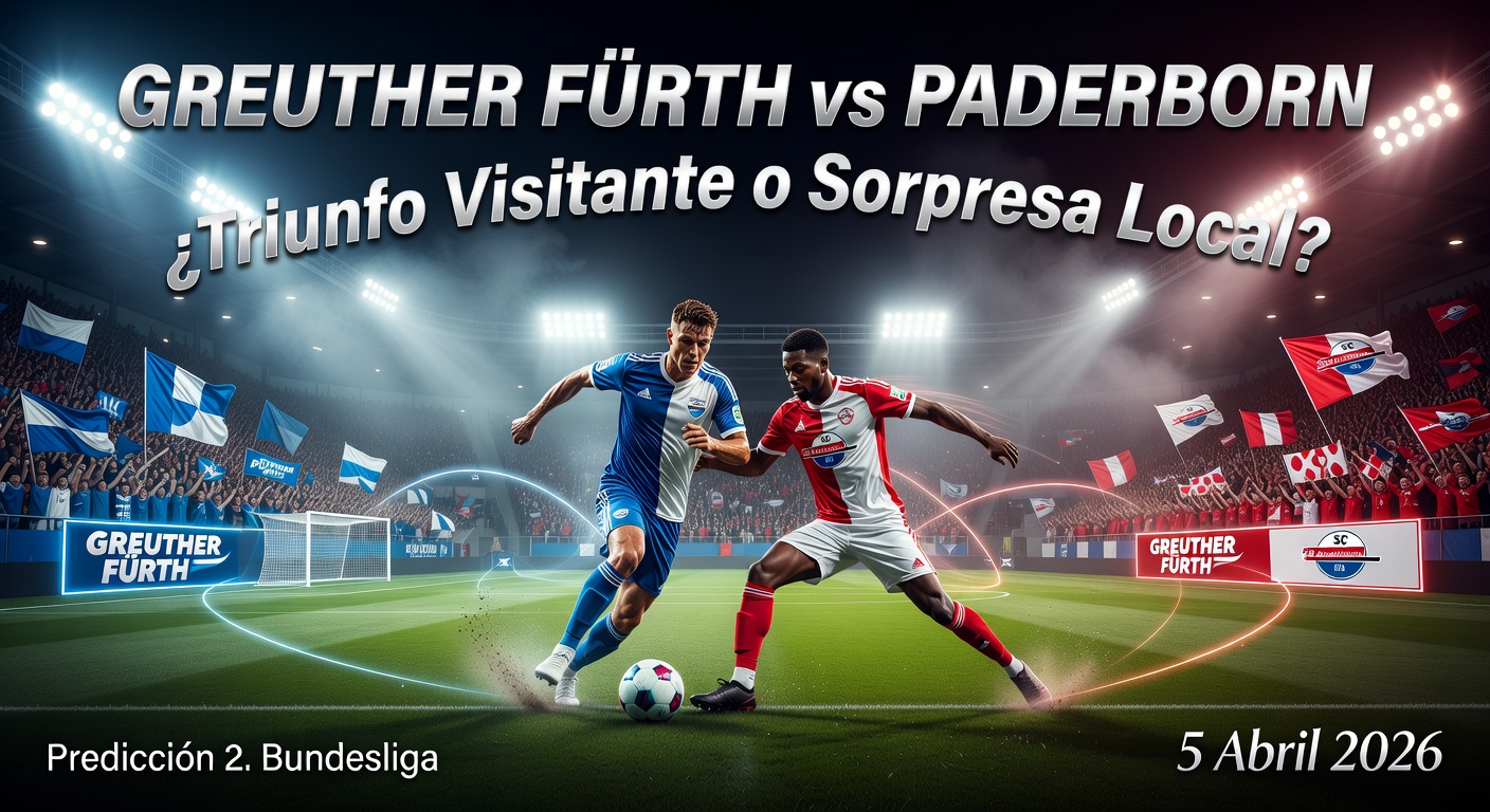 SpVgg Greuther Fürth vs SC Paderborn 07 Pronóstico / Prediction