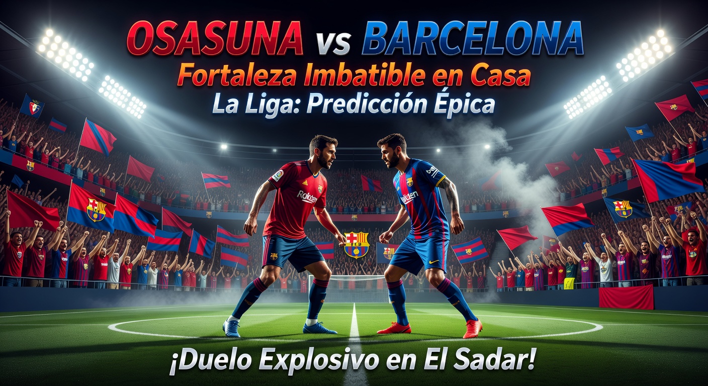 Osasuna vs Barcelona Pronóstico / Prediction