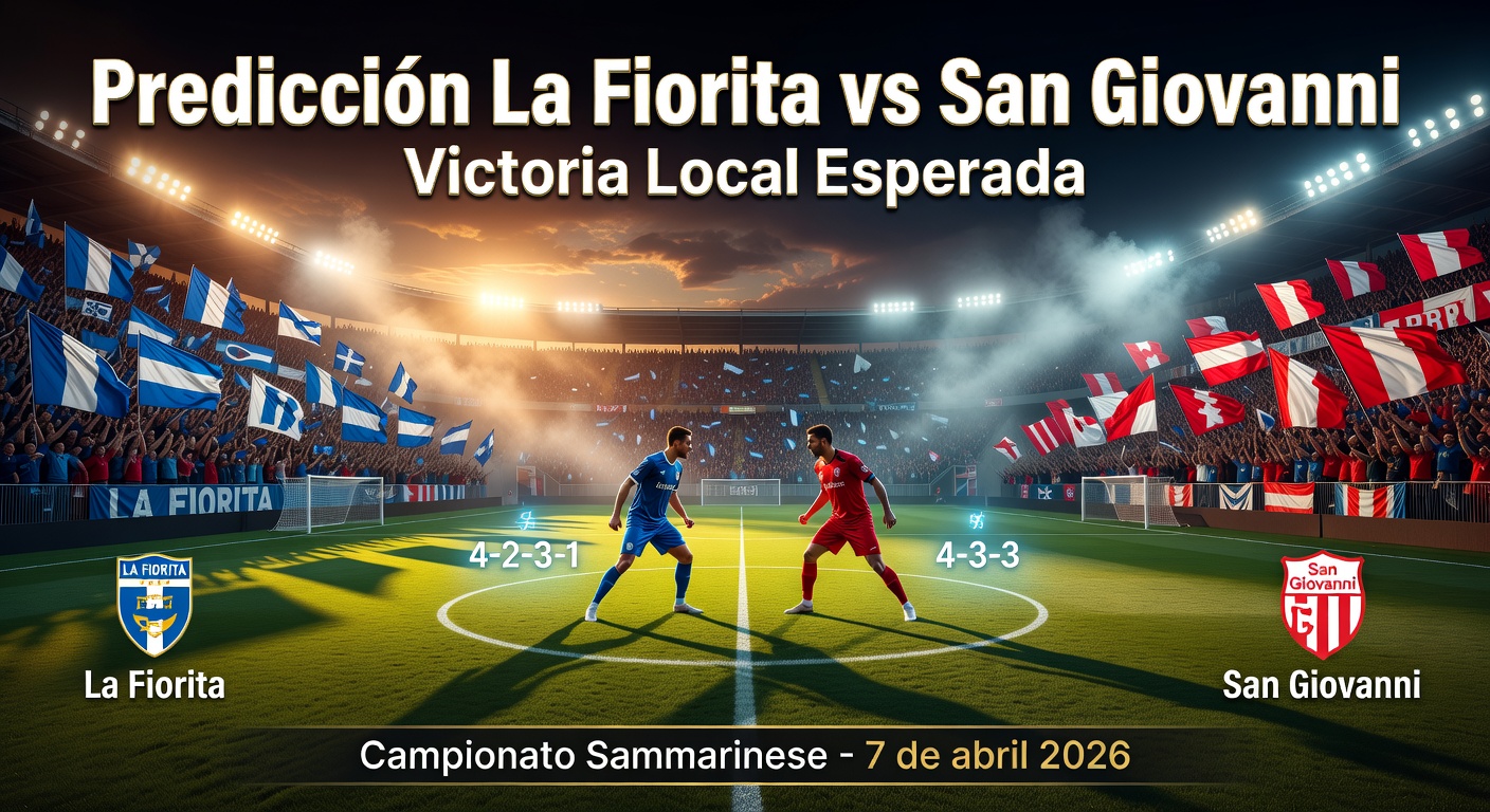 La Fiorita vs San Giovanni Pronóstico / Prediction