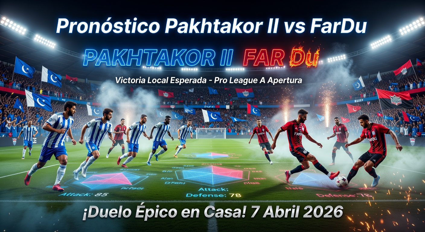 Pakhtakor II vs FarDu Pronóstico / Prediction