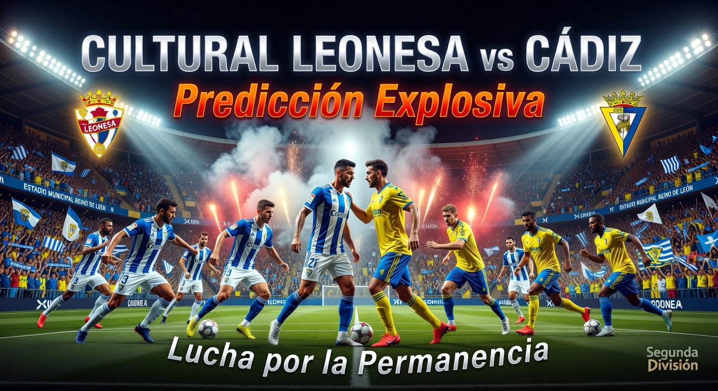 Cultural Leonesa vs Cadiz Pronóstico / Prediction