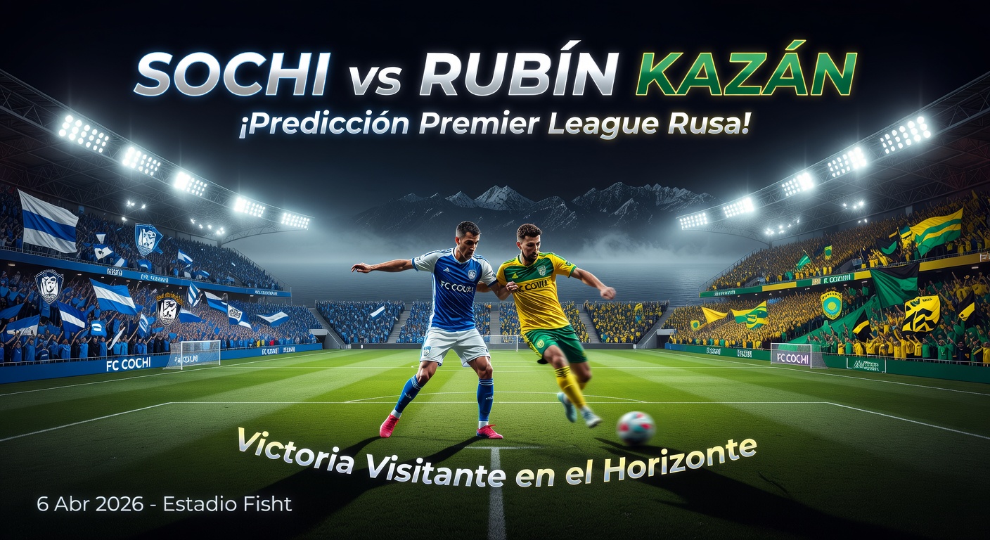 FC Sochi vs Rubin Pronóstico / Prediction