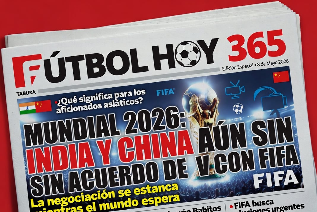 Mundial 2026 India y China aún sin acuerdo de TV con FIFA