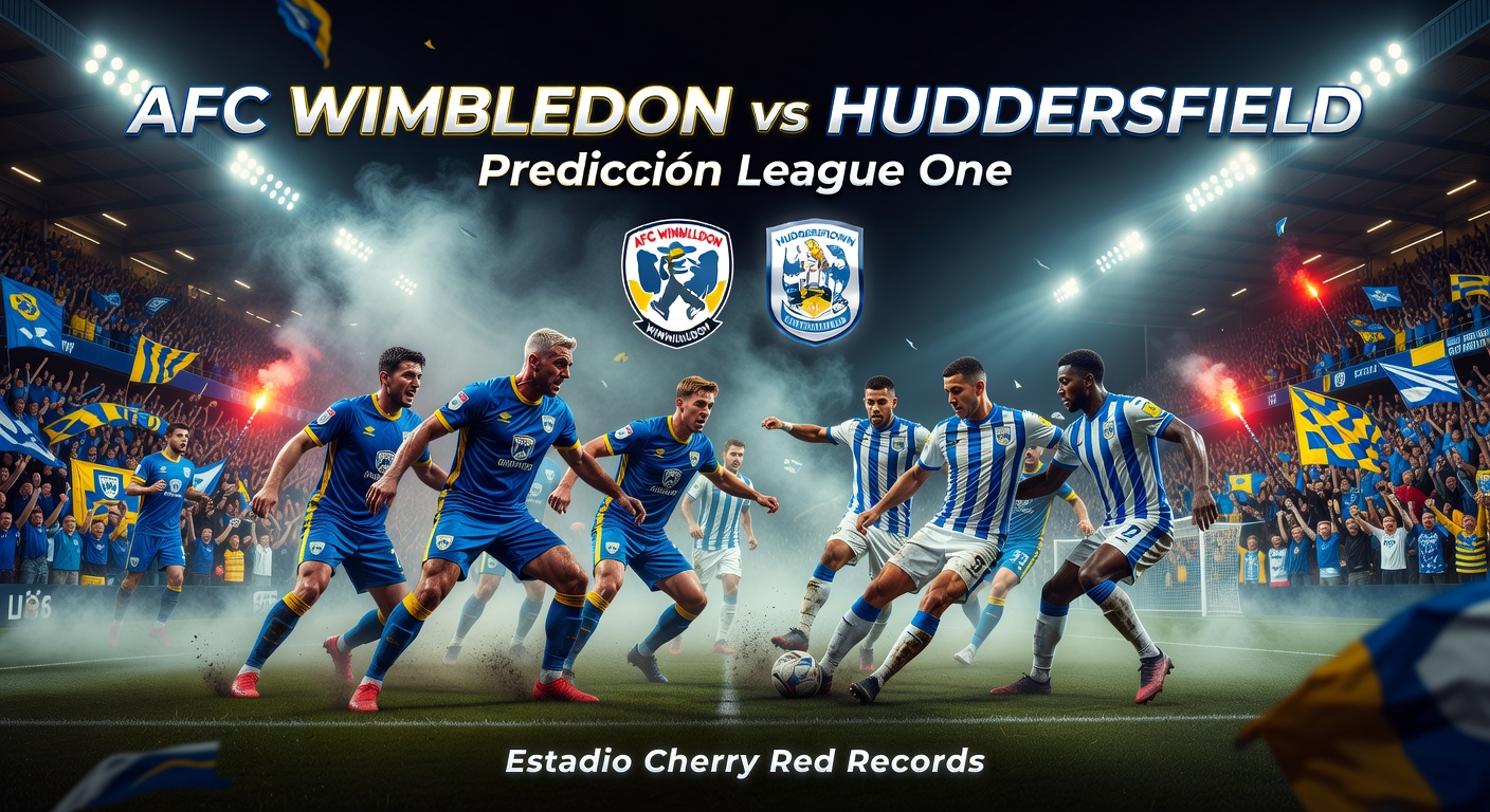 AFC Wimbledon vs Huddersfield Pronóstico / Prediction