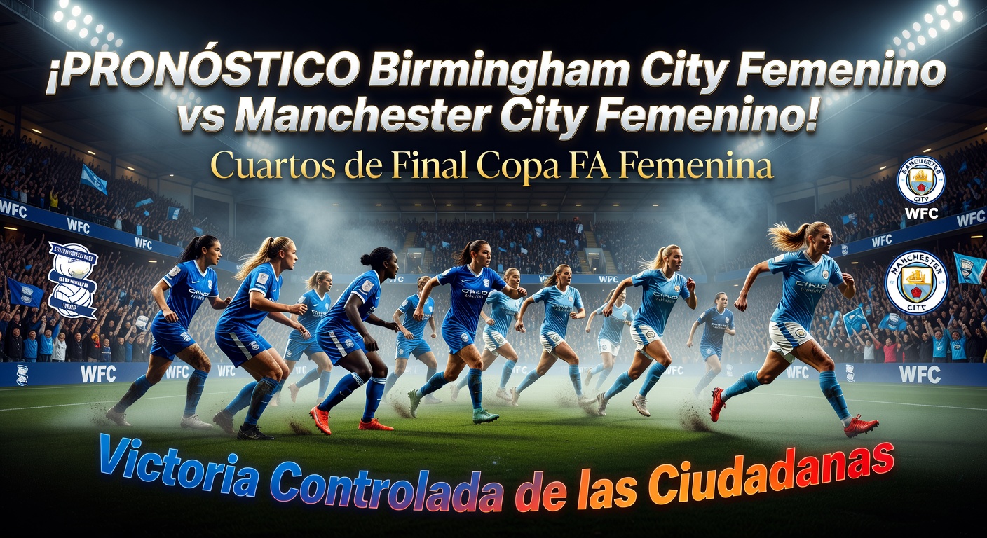 Birmingham City W vs Manchester City W Pronóstico / Prediction