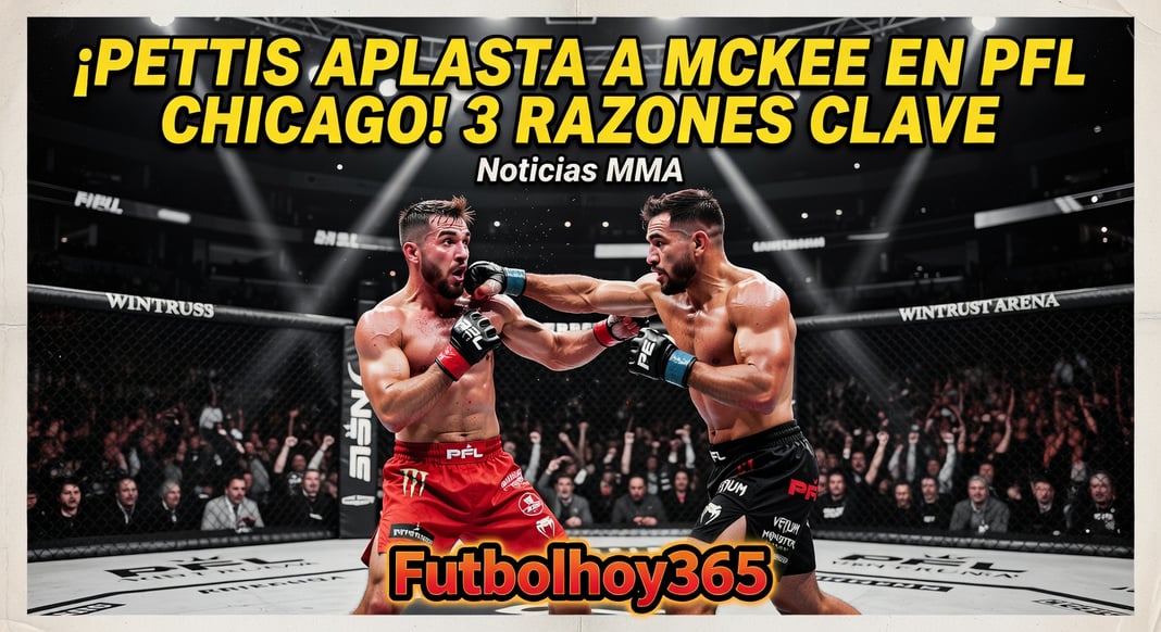 Por qué Sergio Pettis Vencerá a Mitchell McKee en PFL Chicago: 3 Razones Clave