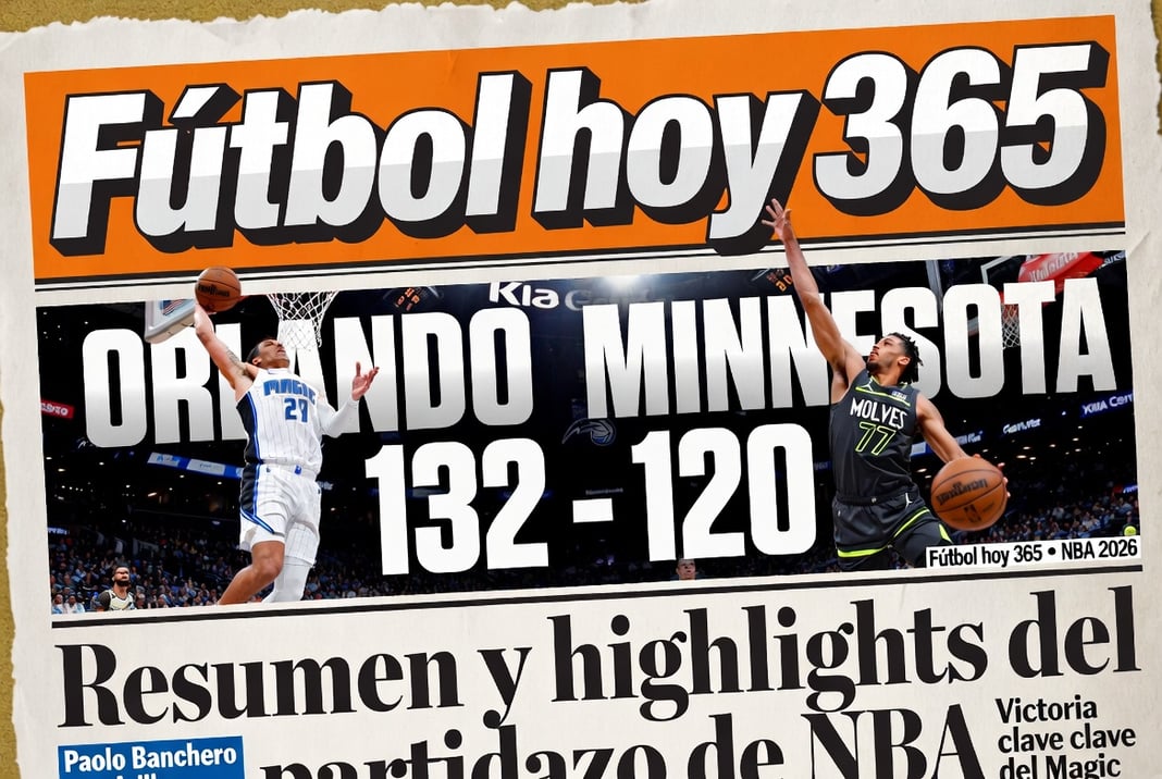 Orlando Magic 132-120 Minnesota Timberwolves Resumen y highlights del partidazo de NBA