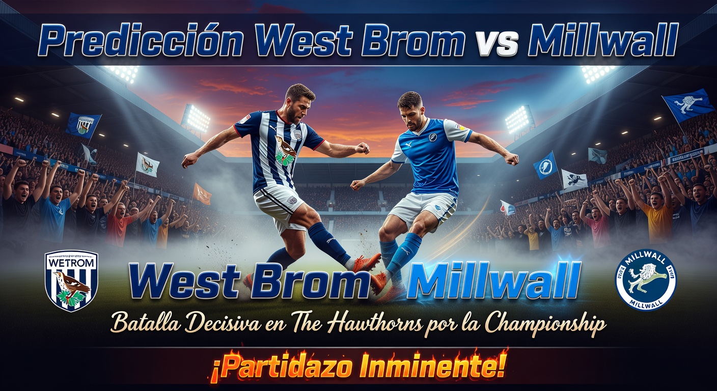West Brom vs Millwall Pronóstico / Prediction