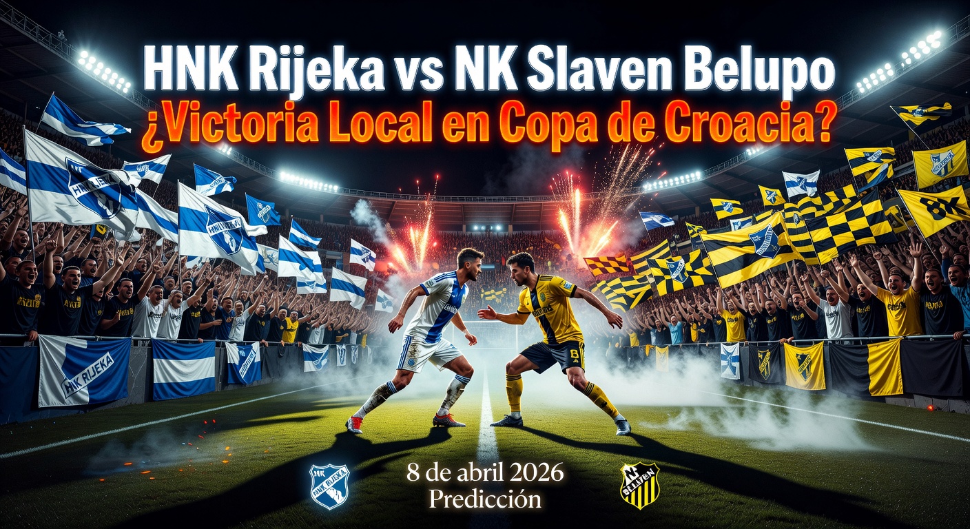 HNK Rijeka vs NK Slaven Belupo Pronóstico / Prediction