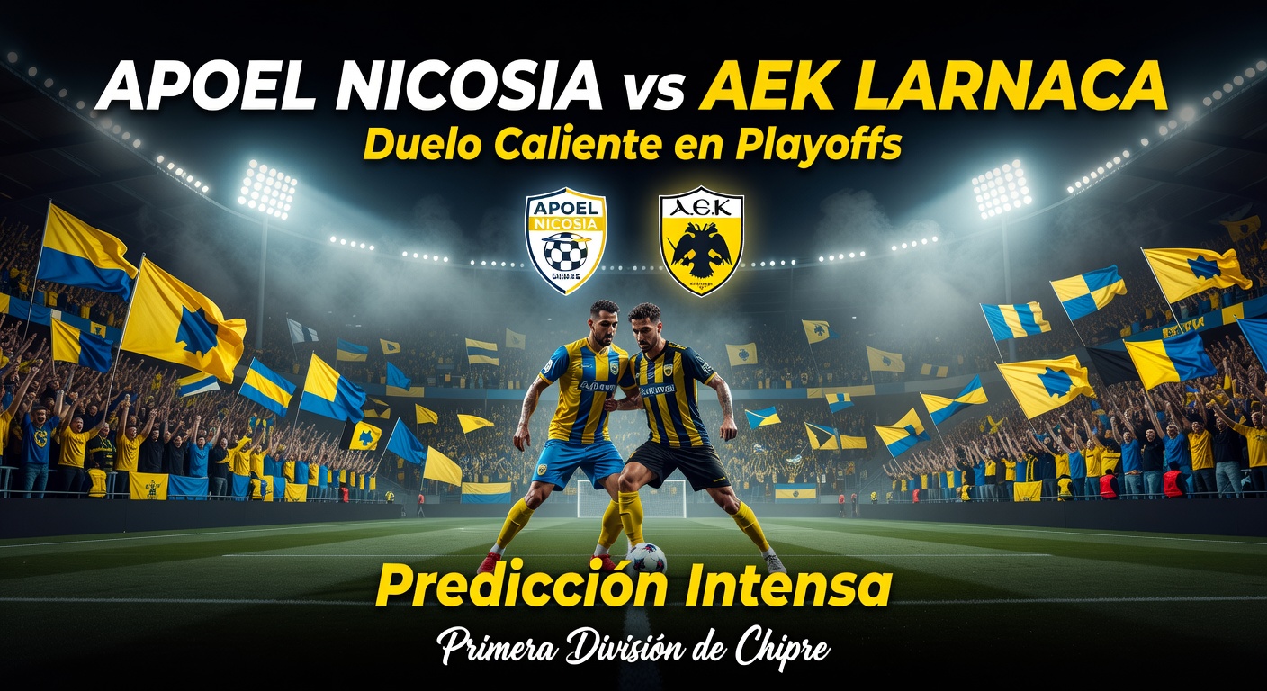 Apoel Nicosia vs AEK Larnaca Pronóstico / Prediction