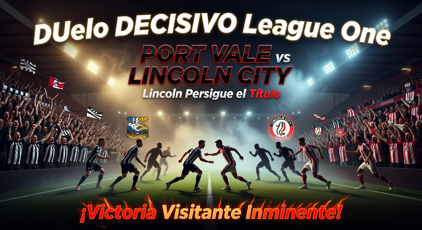 Port Vale vs Lincoln Pronóstico / Prediction