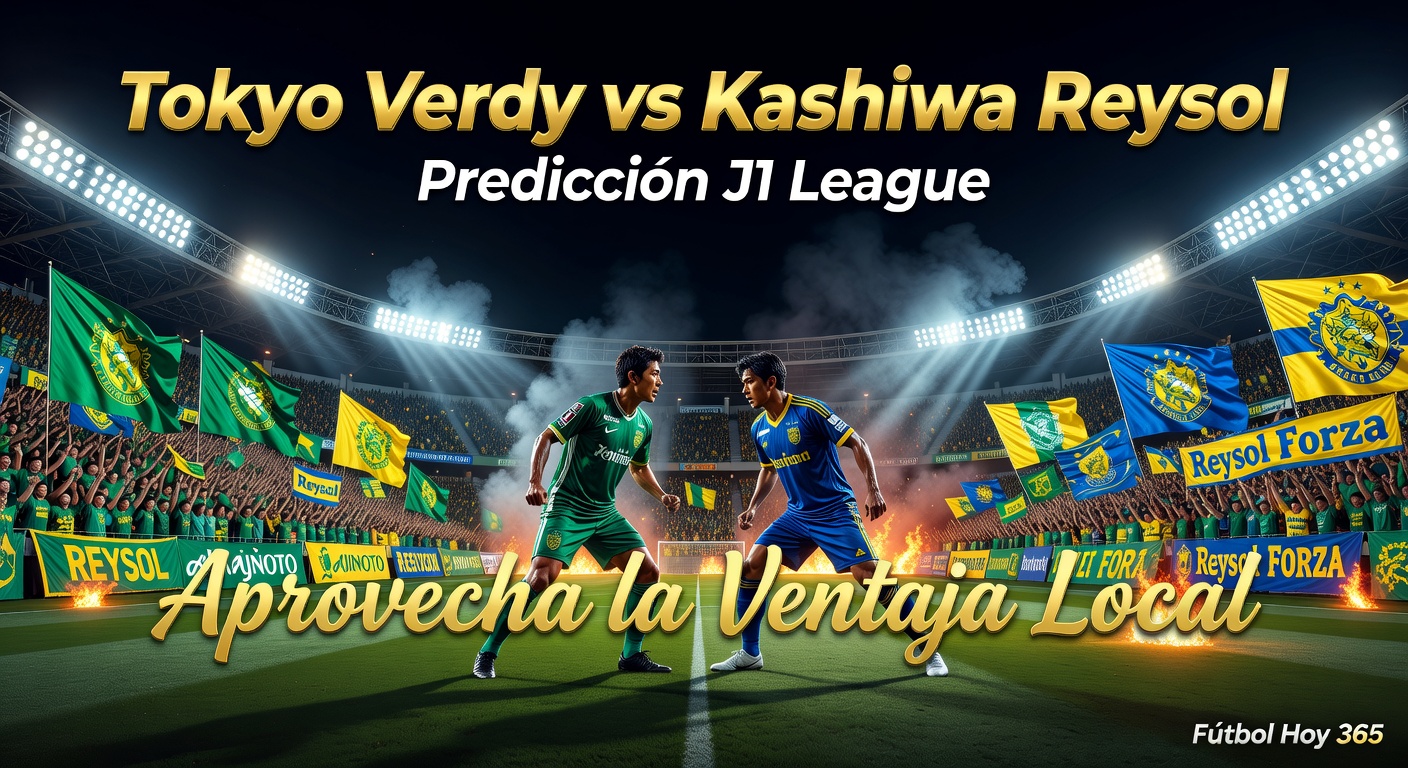 Tokyo Verdy vs Kashiwa Reysol Pronóstico / Prediction