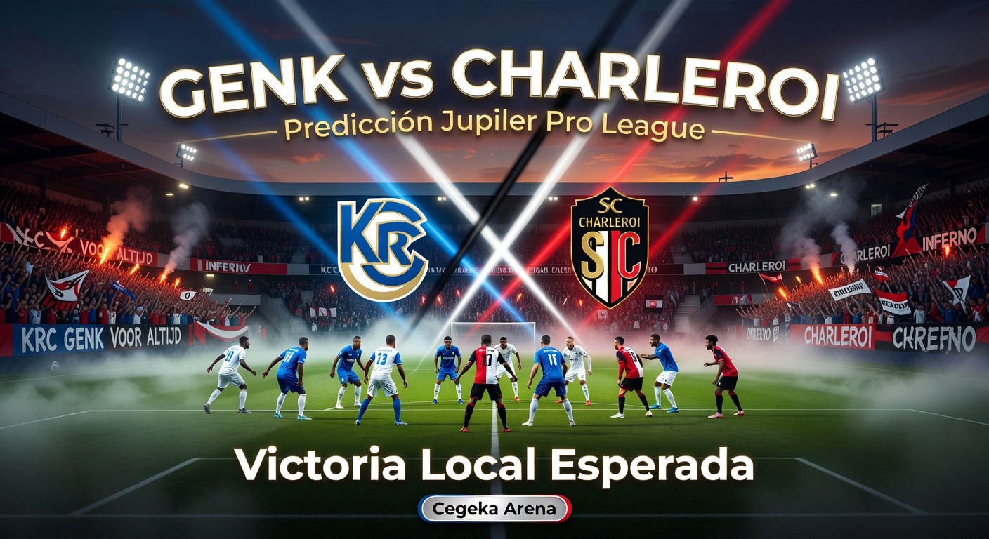 Genk vs Charleroi Pronóstico / Prediction