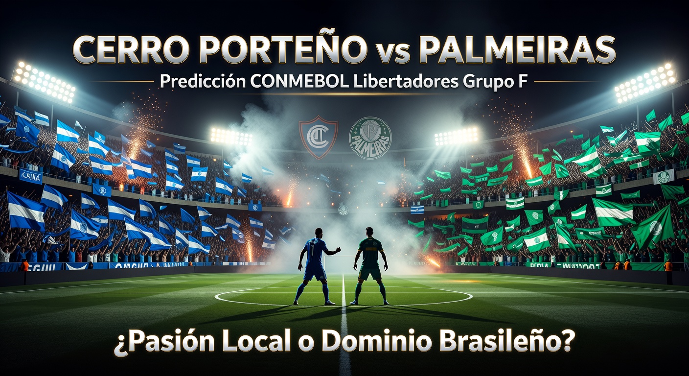 Cerro Porteno vs Palmeiras Pronóstico / Prediction