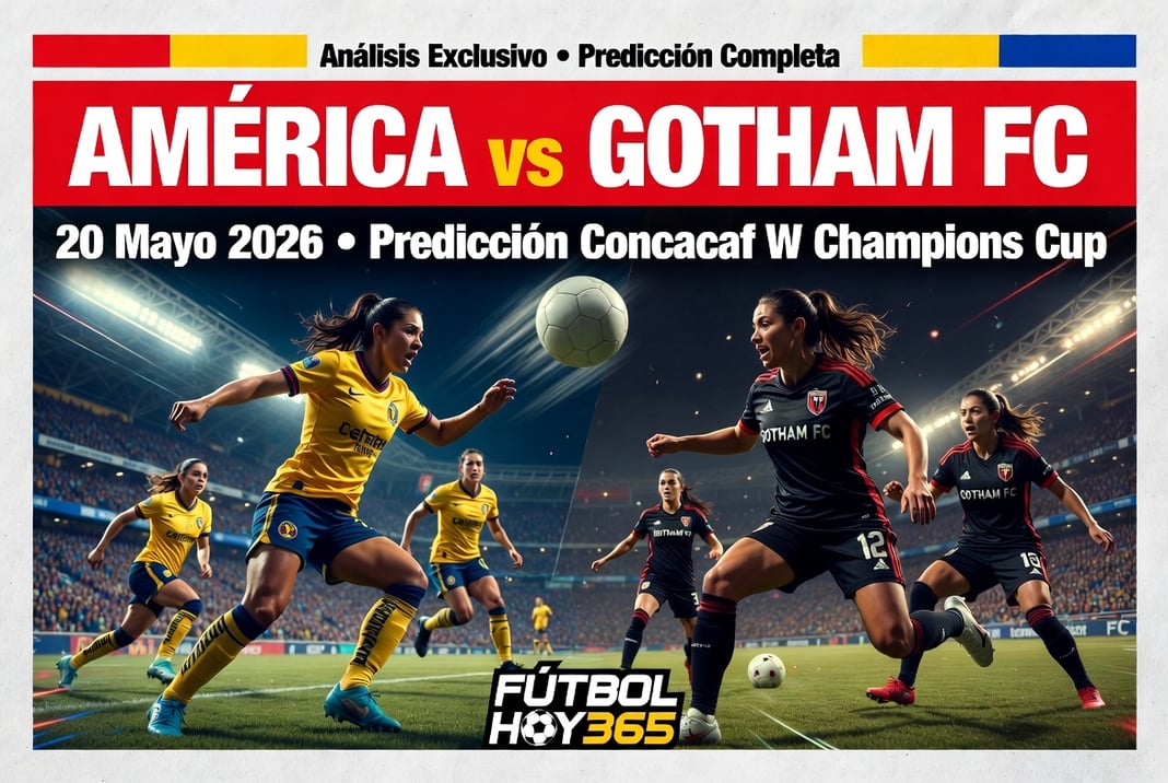 América vs Gotham FC 20 Mayo 2026 Prediccion Concacaf W Champions Cup