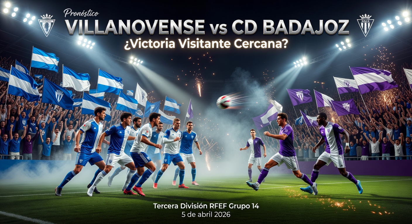 Villanovense vs Badajoz Pronóstico / Prediction