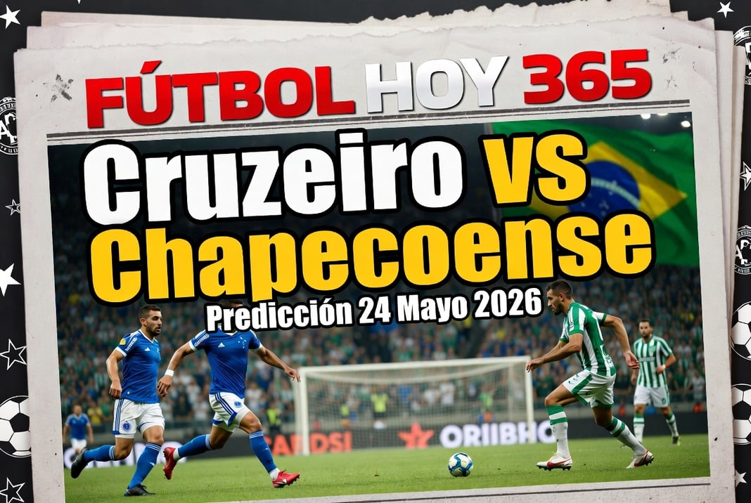 Cruzeiro vs Chapecoense Prediccion 24 Mayo 2026