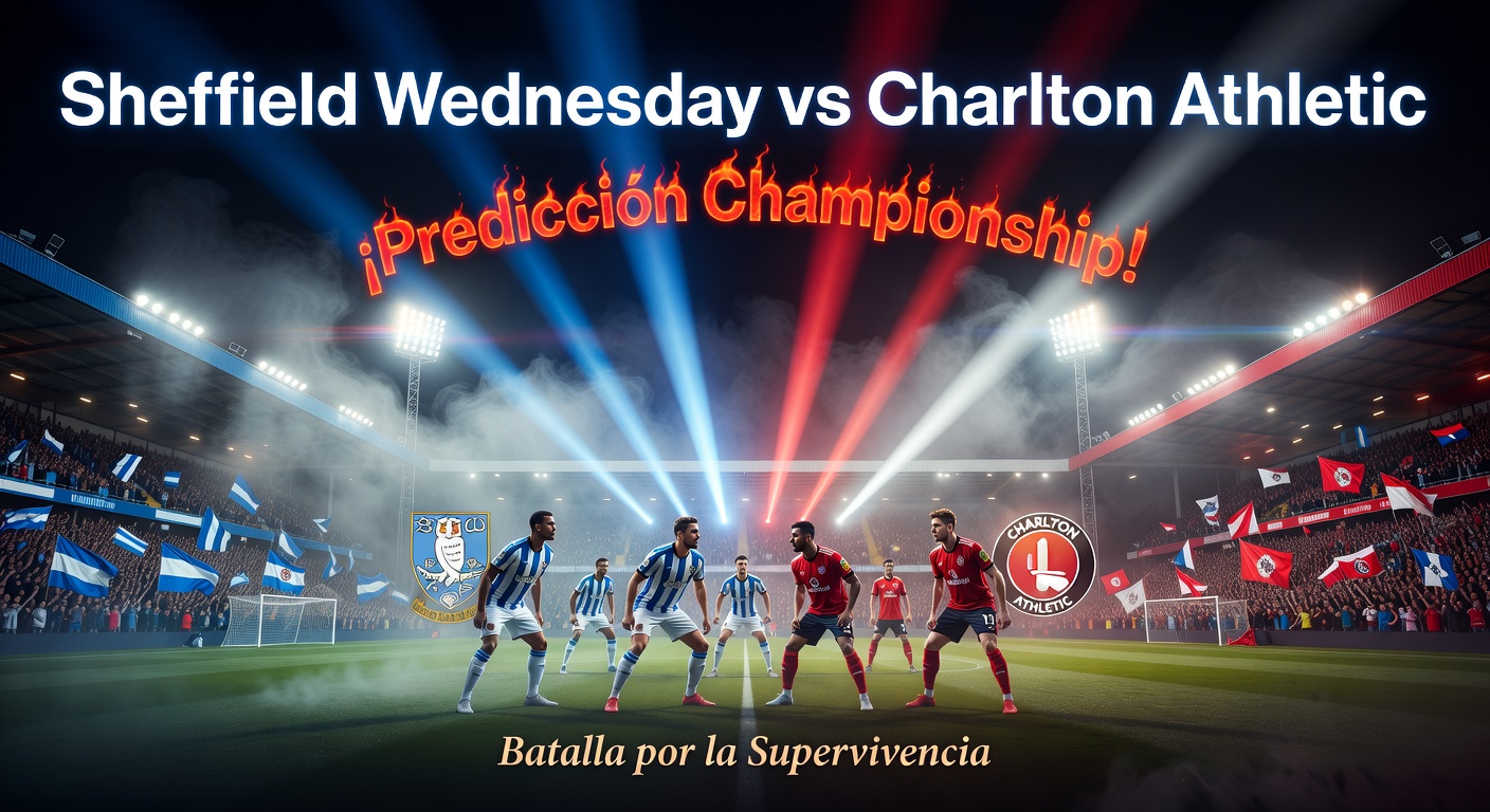 Sheffield Wednesday vs Charlton Pronóstico / Prediction