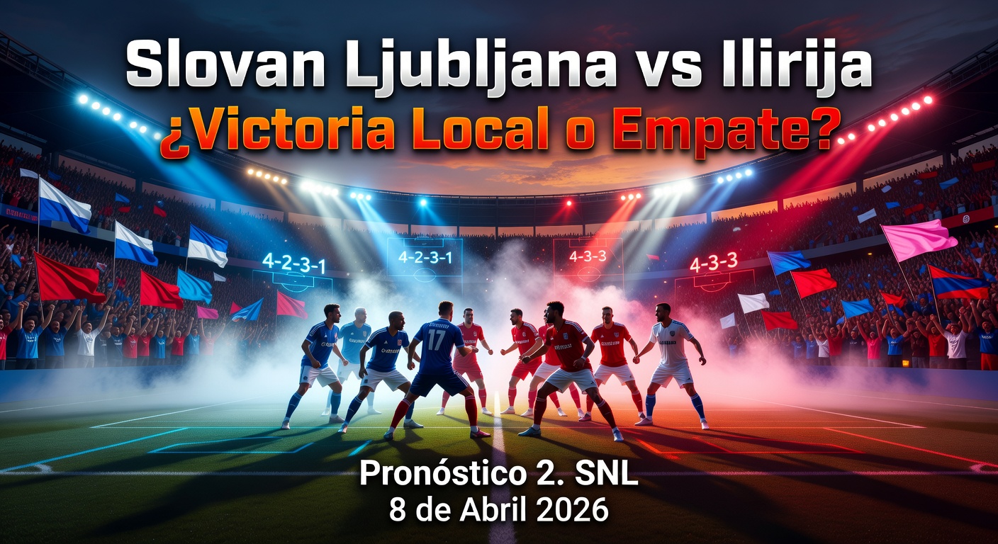 Slovan Ljubljana vs Ilirija Pronóstico / Prediction