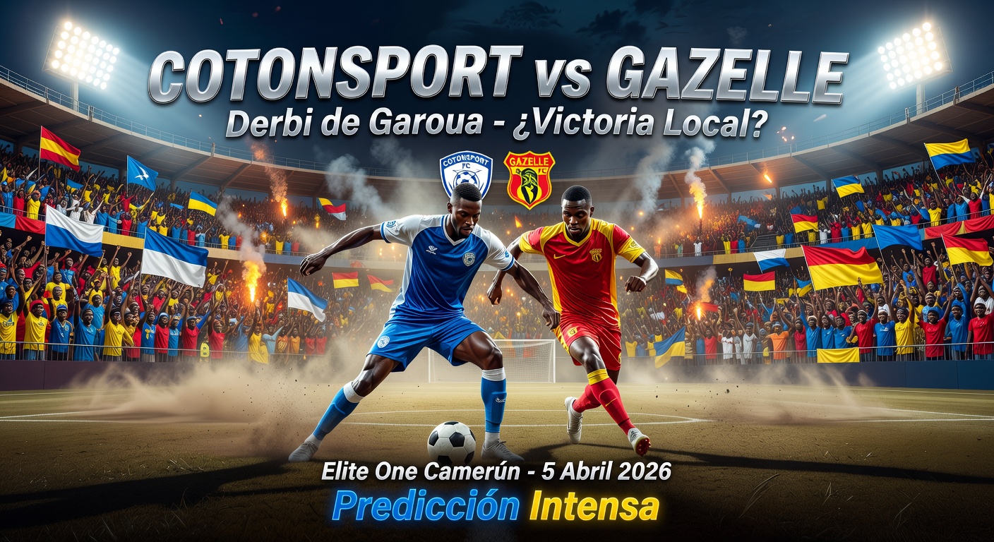 Cotonsport vs Gazelle Pronóstico / Prediction