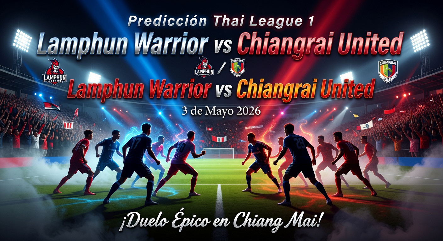 Lamphun Warrior vs Chiangrai United Pronóstico / Prediction