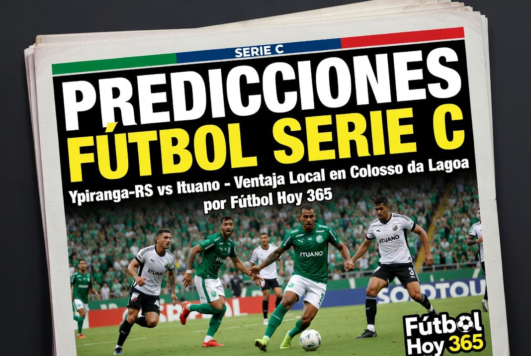 Predicciones Fútbol Serie C Ypiranga-RS vs Ituano – Ventaja Local en Colosso da Lagoa por Fútbol Hoy 365