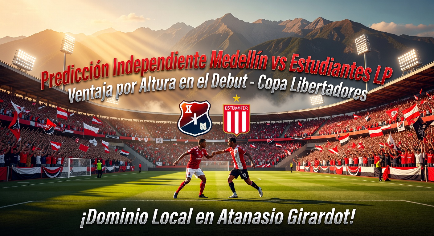 Independiente Medellin vs Estudiantes L.P. Pronóstico / Prediction
