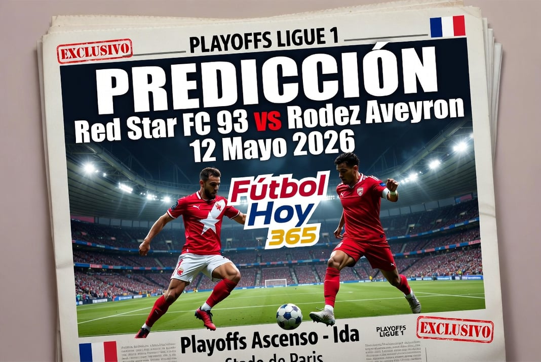 Prediccion Red Star FC 93 vs Rodez Aveyron 12 Mayo 2026