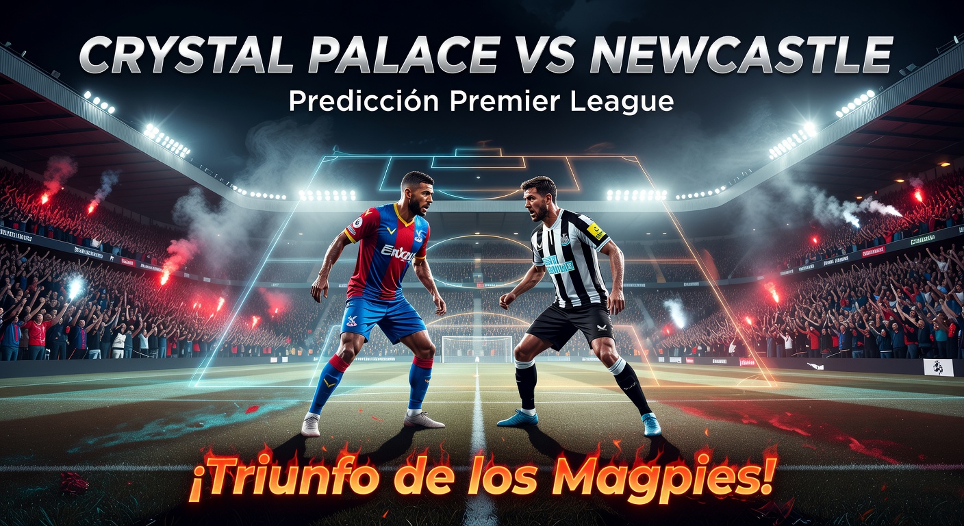 Crystal Palace vs Newcastle Pronóstico / Prediction