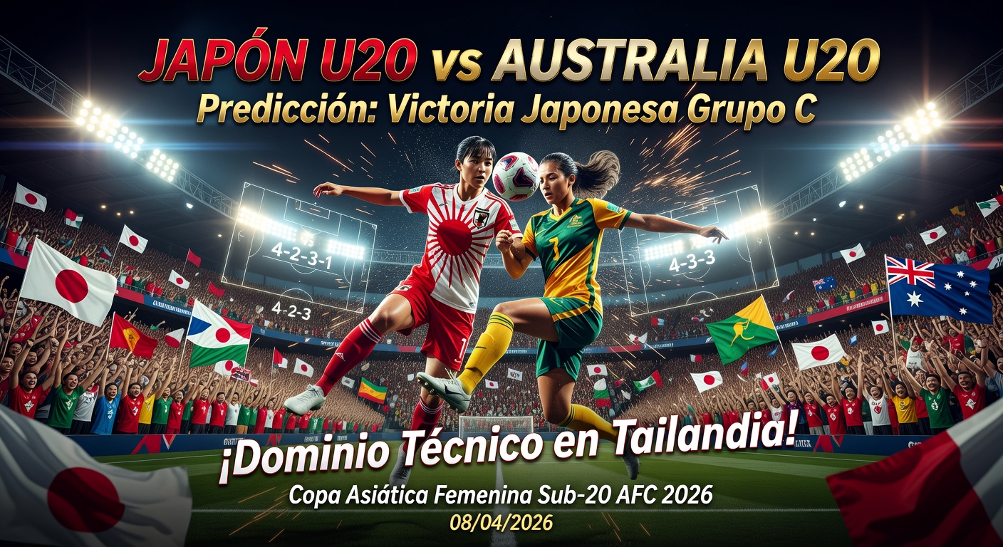 Japan U20 W vs Australia U20 W Pronóstico / Prediction
