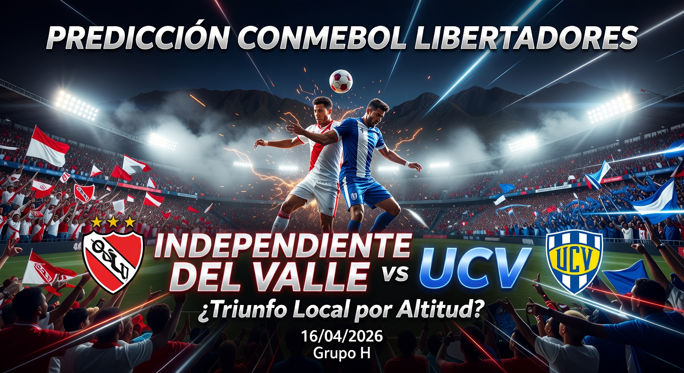 Independiente del Valle vs UCV Pronóstico / Prediction