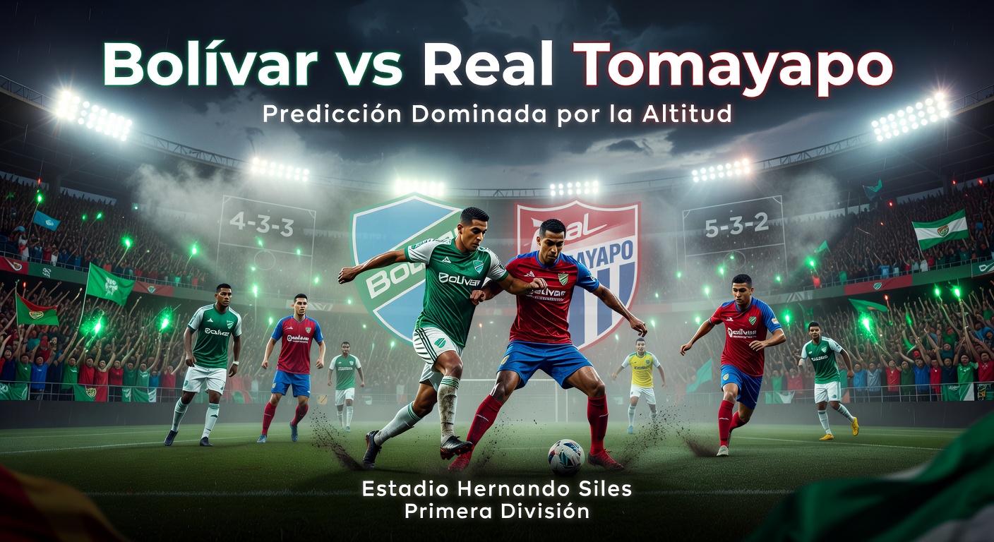 Bolívar vs Real Tomayapo Pronóstico / Prediction