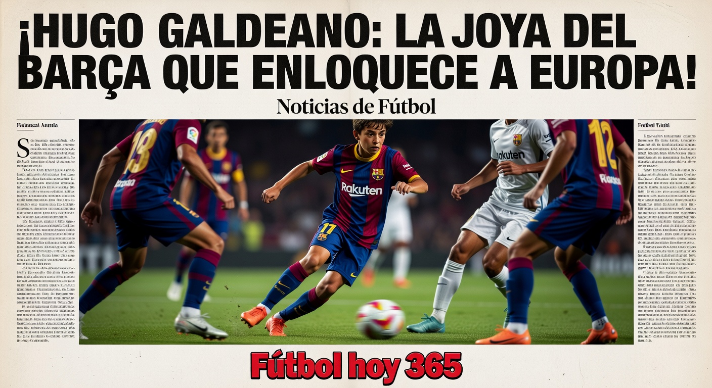 Hugo Galdeano: Next Barcelona star attracting international interest (Marca, 10 hours ago)