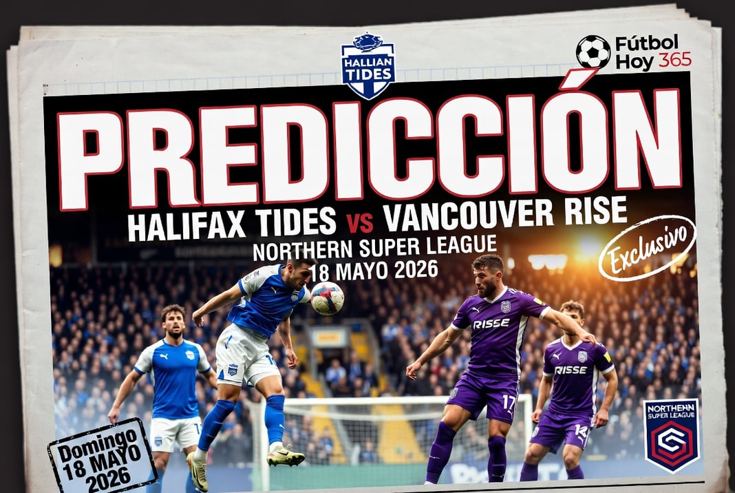 Prediccion Halifax Tides vs Vancouver Rise Northern Super League 18 Mayo 2026