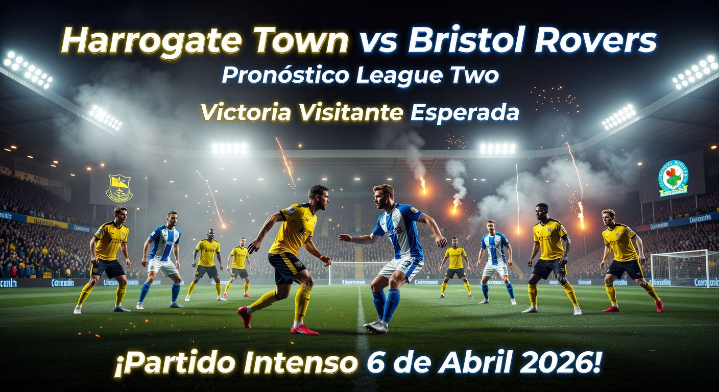 Harrogate Town vs Bristol Rovers Pronóstico / Prediction