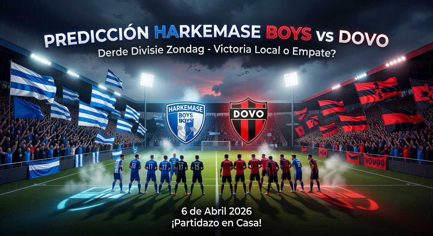Harkemase Boys vs Dovo Pronóstico / Prediction