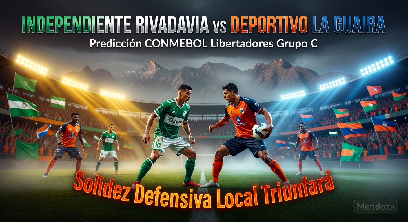 Independ. Rivadavia vs Deportivo La Guaira Pronóstico / Prediction
