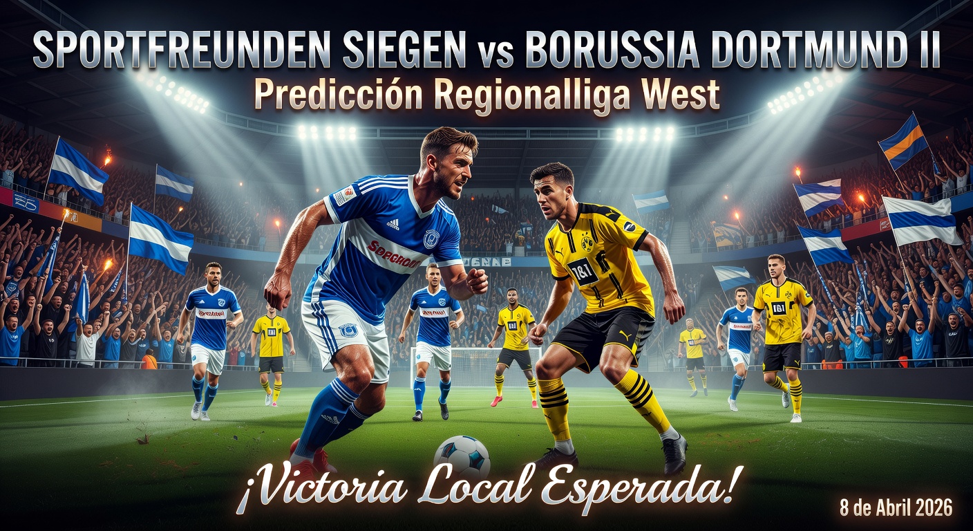 Sportfreunde Siegen vs Borussia Dortmund II Pronóstico / Prediction