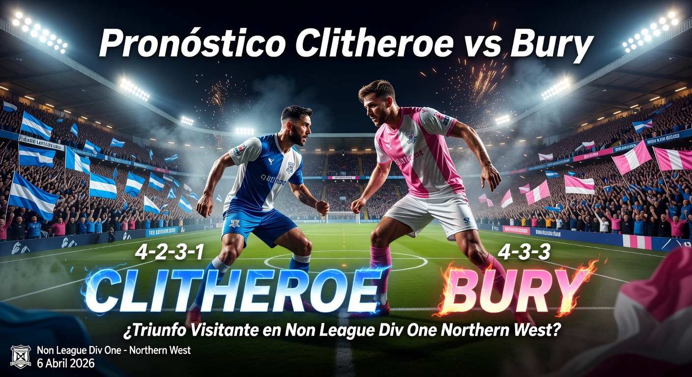 Clitheroe vs Bury Pronóstico / Prediction