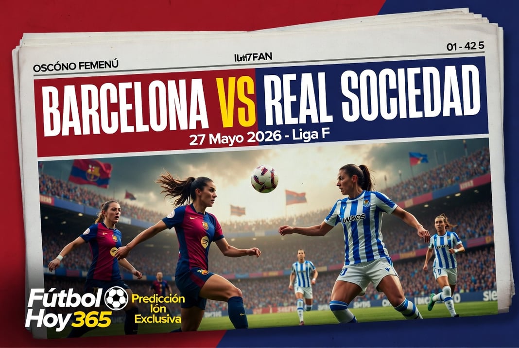 Barcelona vs Real Sociedad 27 Mayo 2026 Liga F