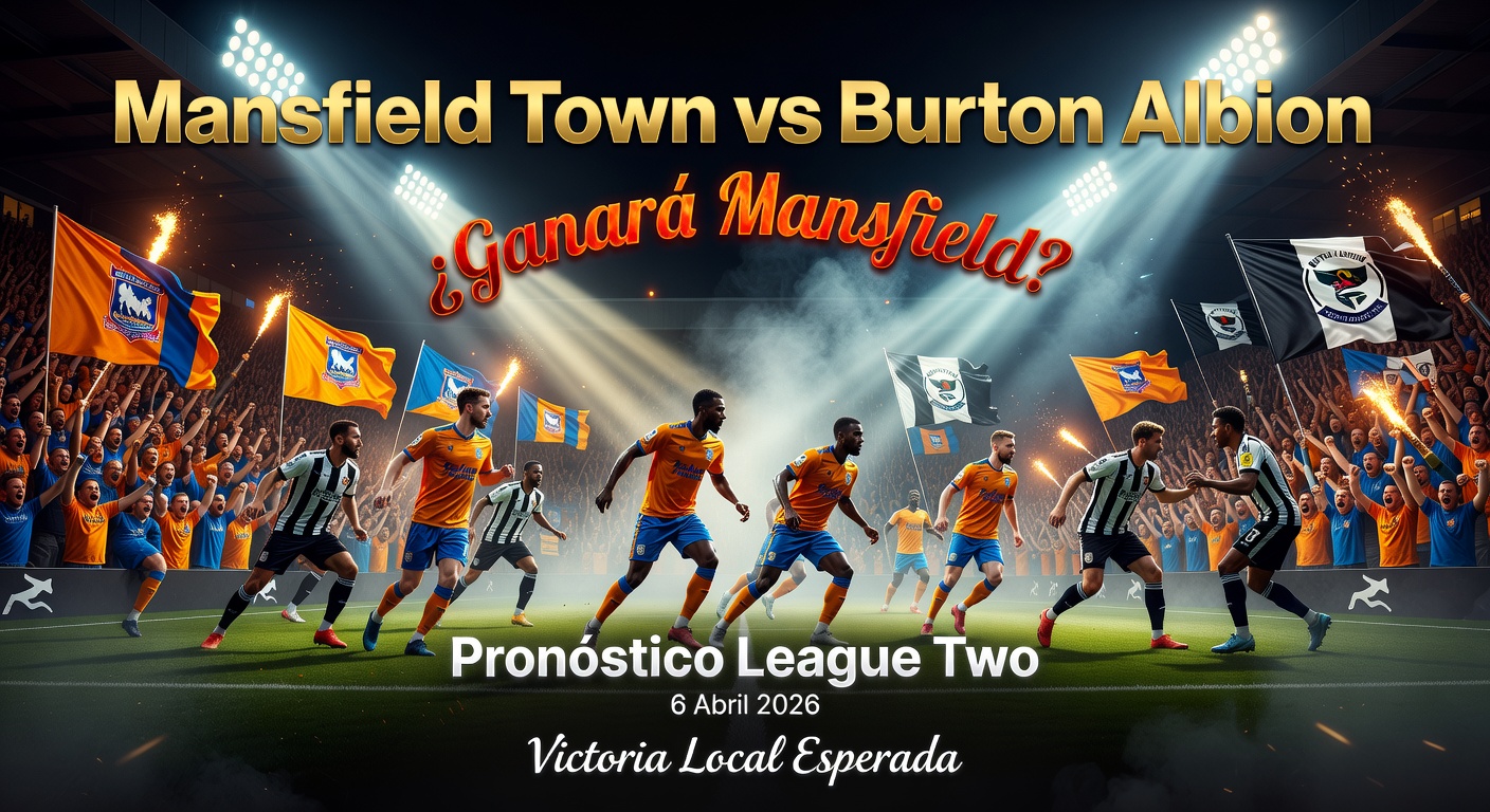 Mansfield Town vs Burton Albion Pronóstico / Prediction